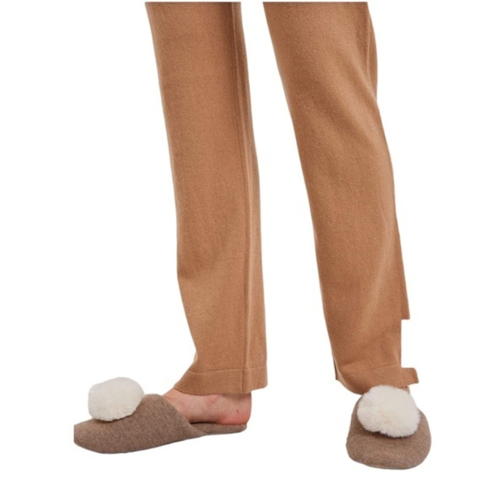 Nap Loungewear 100% Camel Brown Cashmere Pants $399 Xxl — image 3 of 8